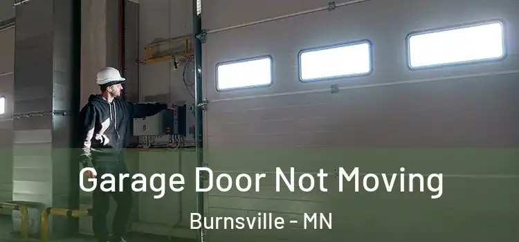  Garage Door Not Moving Burnsville - MN