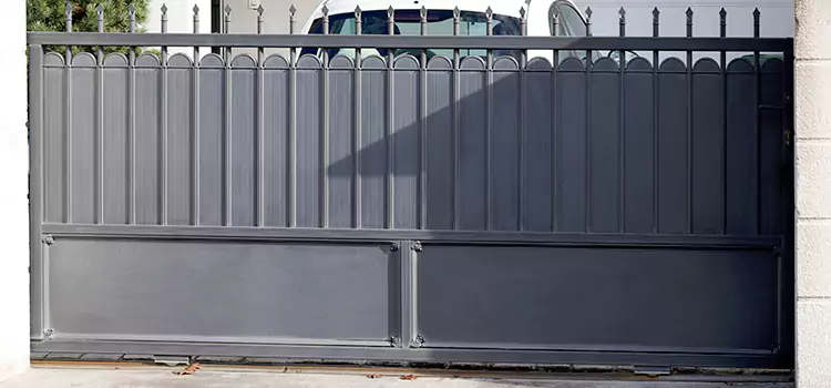 Metal Driveway Gate Installation Burnsville