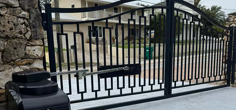 Swing Gate Opener with Keypad Burnsville